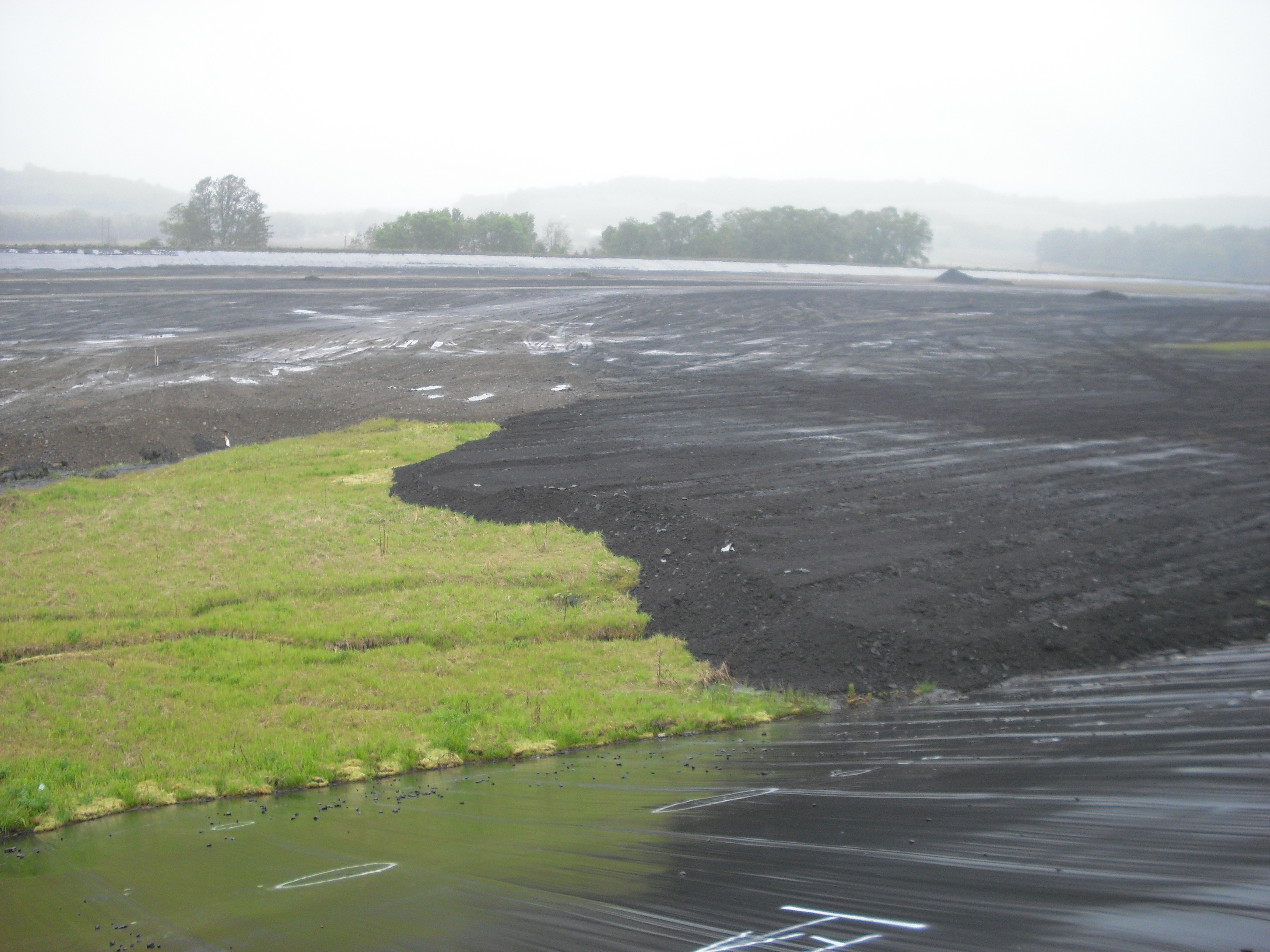 Basin membrane geomembrane